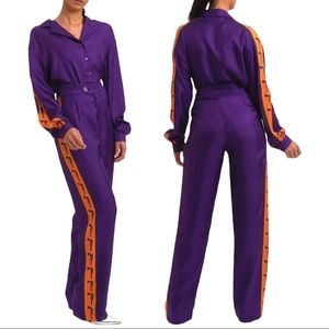 Lisou Purple and Orange Pantsuit